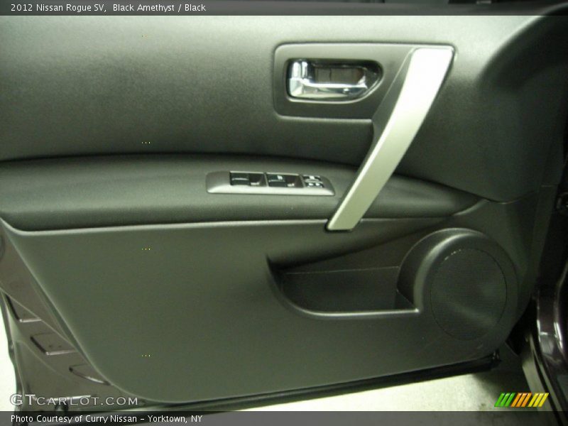 Black Amethyst / Black 2012 Nissan Rogue SV