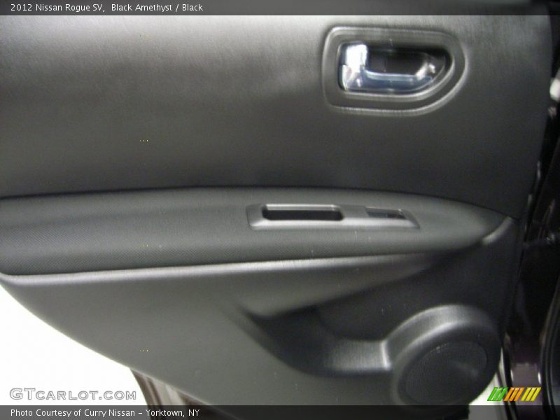Black Amethyst / Black 2012 Nissan Rogue SV
