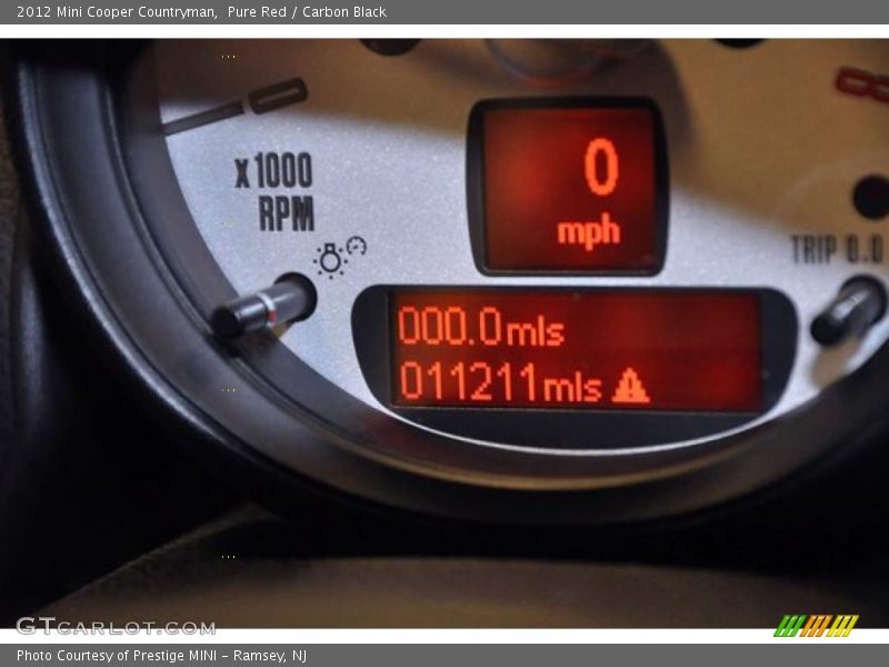 Pure Red / Carbon Black 2012 Mini Cooper Countryman