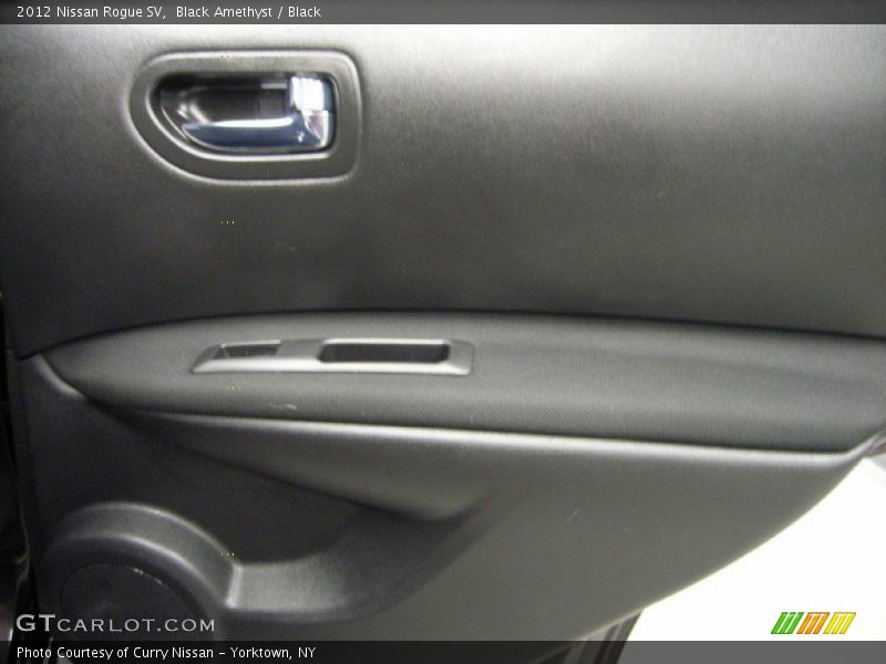 Black Amethyst / Black 2012 Nissan Rogue SV