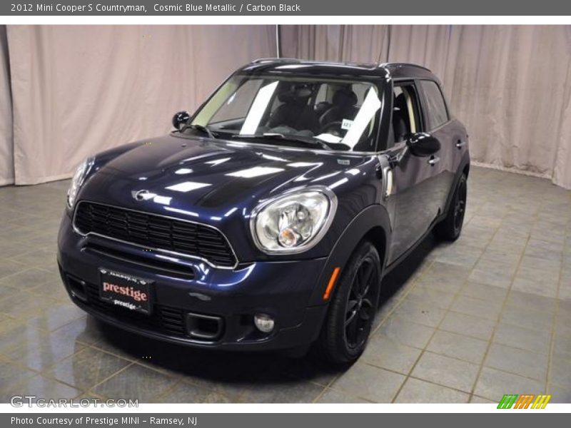 Cosmic Blue Metallic / Carbon Black 2012 Mini Cooper S Countryman