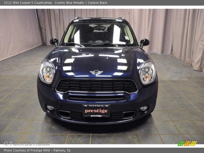 Cosmic Blue Metallic / Carbon Black 2012 Mini Cooper S Countryman