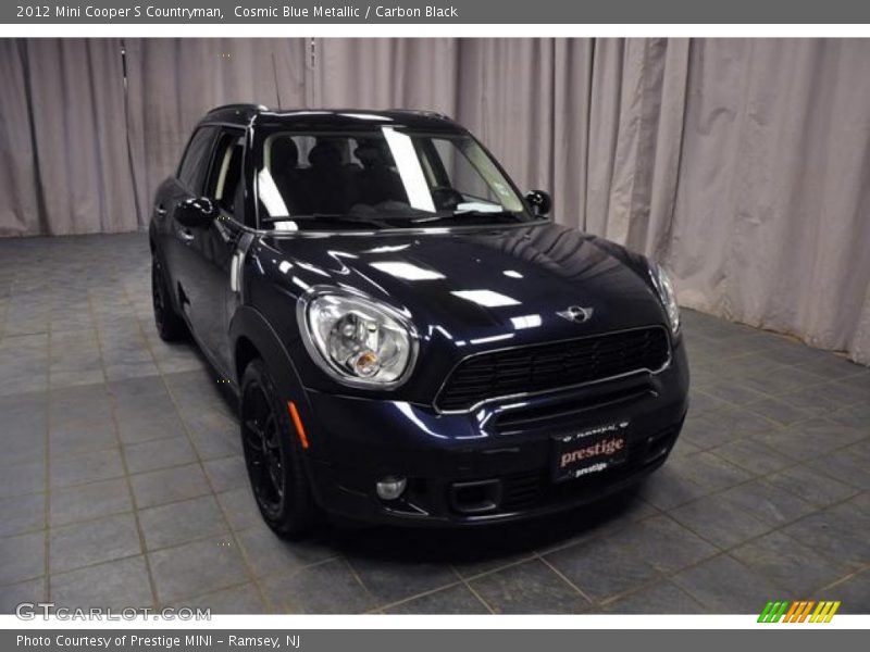 Cosmic Blue Metallic / Carbon Black 2012 Mini Cooper S Countryman