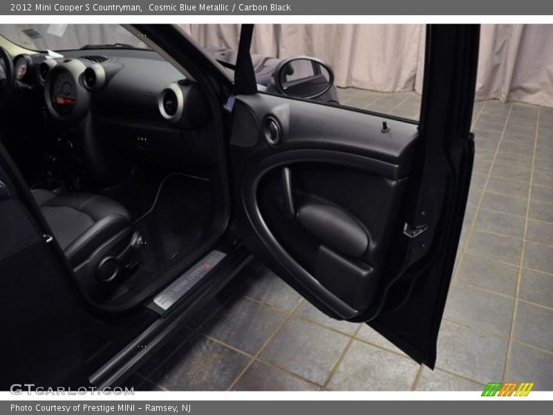 Cosmic Blue Metallic / Carbon Black 2012 Mini Cooper S Countryman