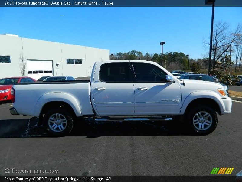 Natural White / Taupe 2006 Toyota Tundra SR5 Double Cab