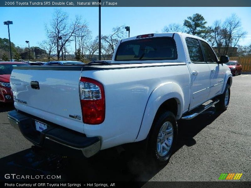 Natural White / Taupe 2006 Toyota Tundra SR5 Double Cab