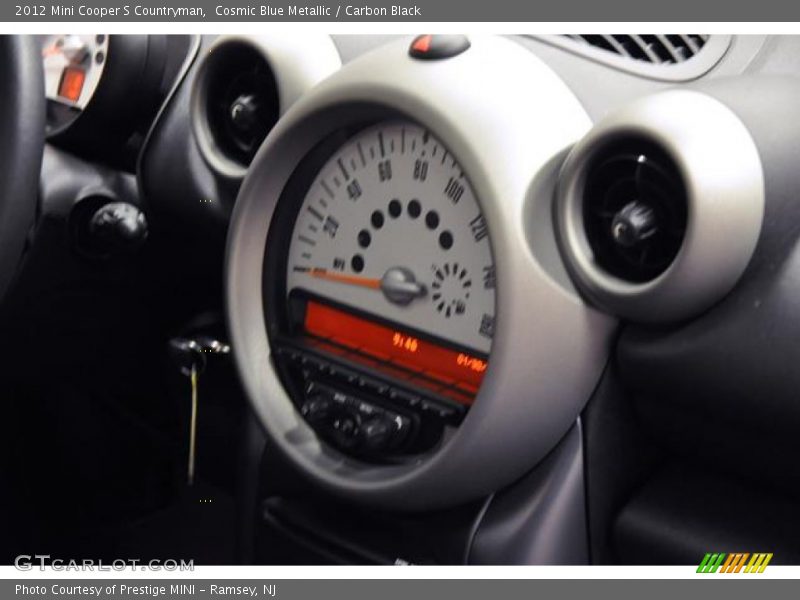 Cosmic Blue Metallic / Carbon Black 2012 Mini Cooper S Countryman