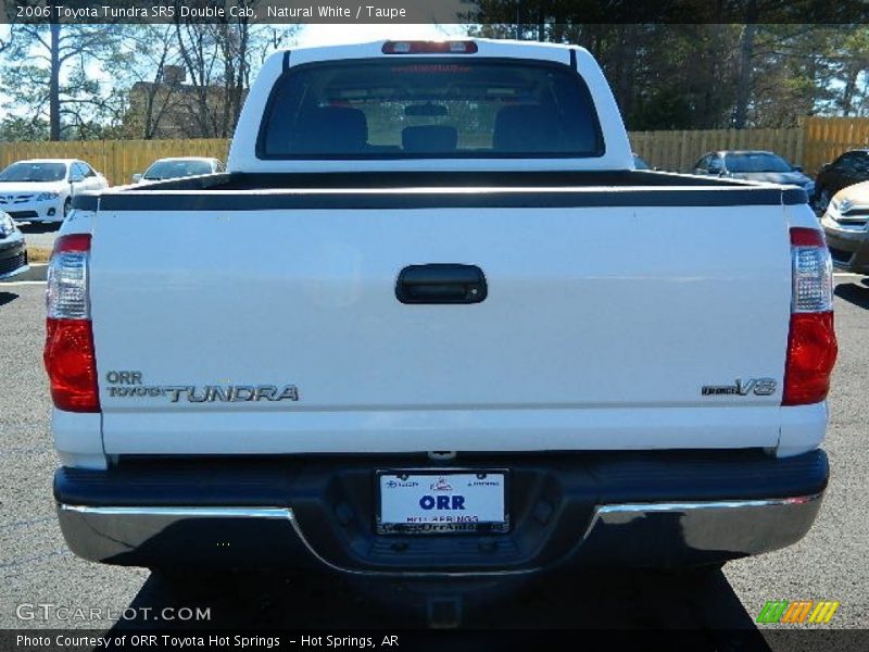 Natural White / Taupe 2006 Toyota Tundra SR5 Double Cab