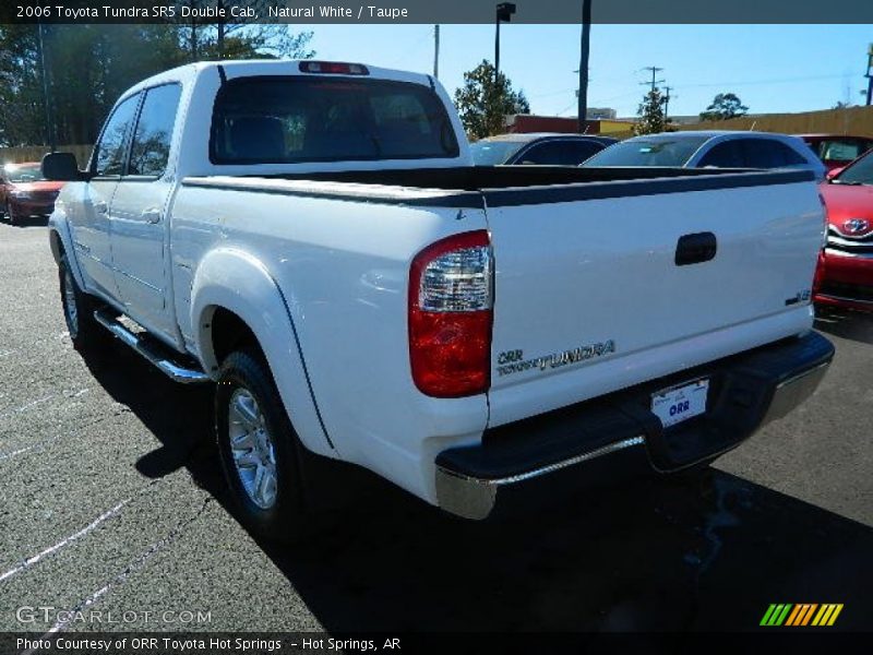 Natural White / Taupe 2006 Toyota Tundra SR5 Double Cab