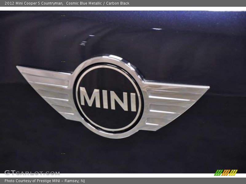 Cosmic Blue Metallic / Carbon Black 2012 Mini Cooper S Countryman