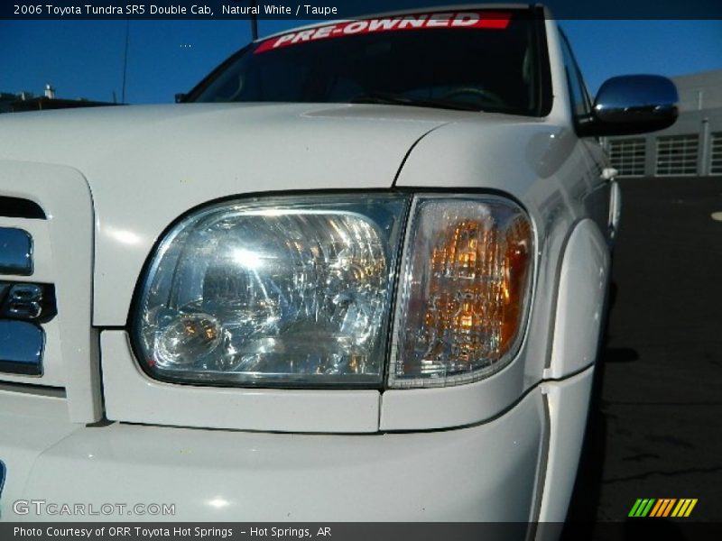 Natural White / Taupe 2006 Toyota Tundra SR5 Double Cab