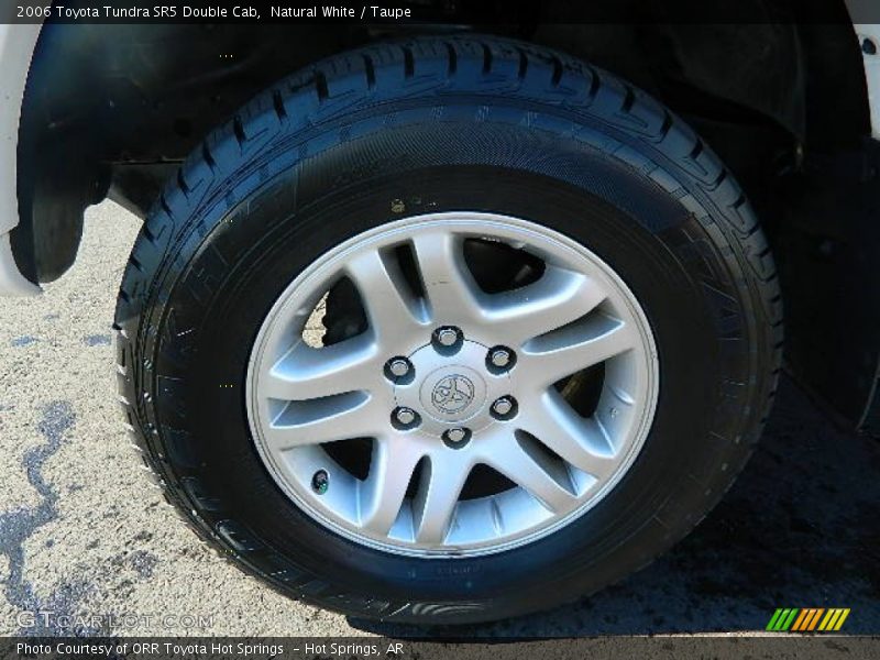 Natural White / Taupe 2006 Toyota Tundra SR5 Double Cab