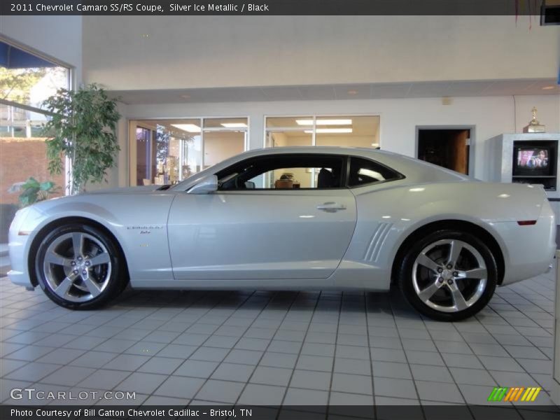 Silver Ice Metallic / Black 2011 Chevrolet Camaro SS/RS Coupe