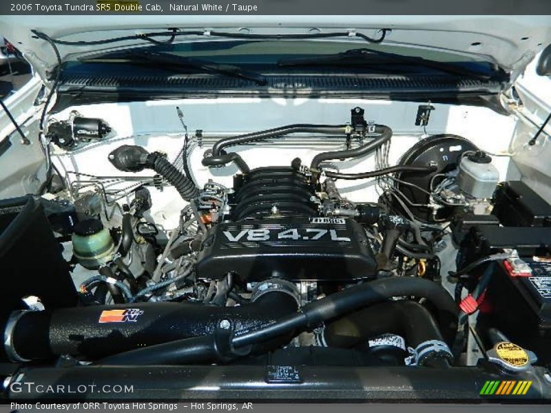 Natural White / Taupe 2006 Toyota Tundra SR5 Double Cab