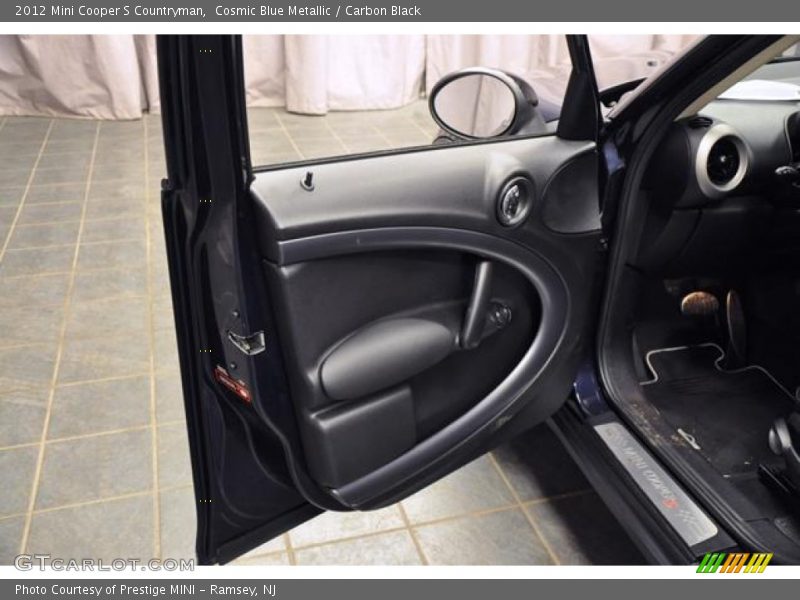 Cosmic Blue Metallic / Carbon Black 2012 Mini Cooper S Countryman