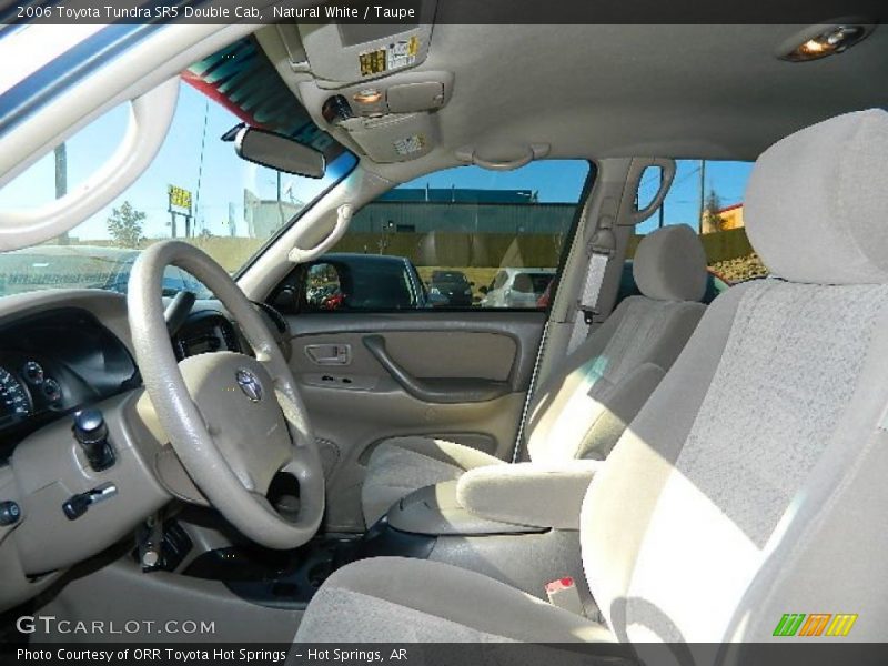 Natural White / Taupe 2006 Toyota Tundra SR5 Double Cab