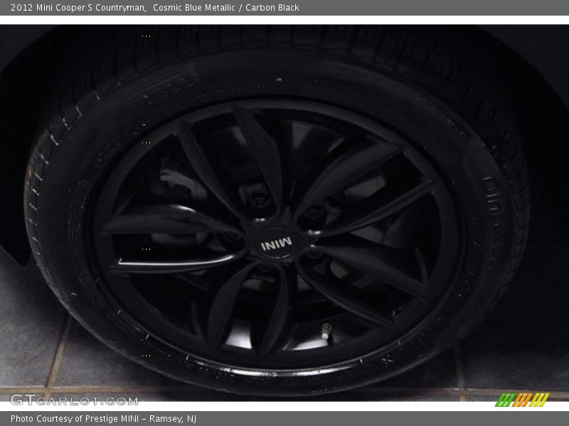 Cosmic Blue Metallic / Carbon Black 2012 Mini Cooper S Countryman