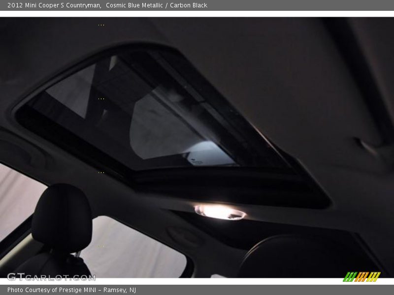Cosmic Blue Metallic / Carbon Black 2012 Mini Cooper S Countryman