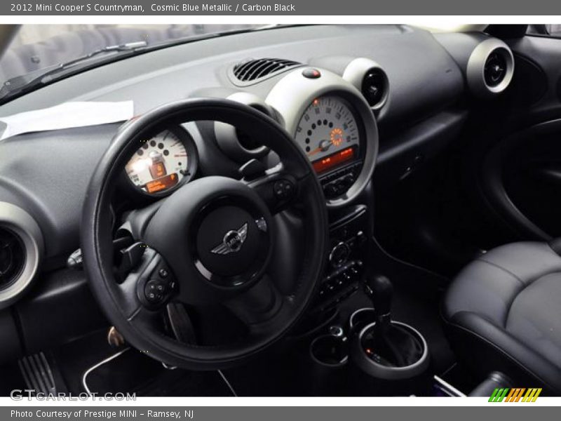 Cosmic Blue Metallic / Carbon Black 2012 Mini Cooper S Countryman