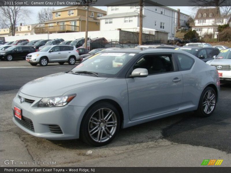 Cement Gray / Dark Charcoal 2011 Scion tC