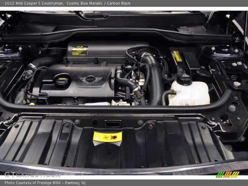 Cosmic Blue Metallic / Carbon Black 2012 Mini Cooper S Countryman