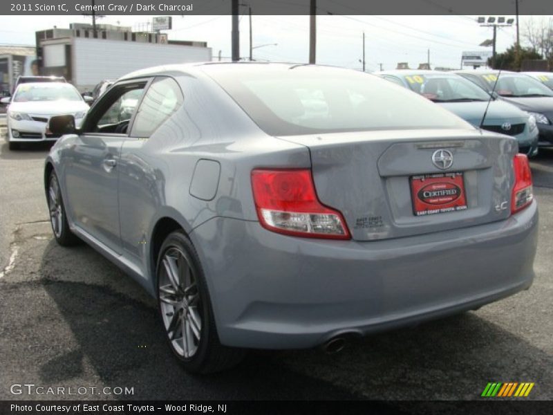 Cement Gray / Dark Charcoal 2011 Scion tC