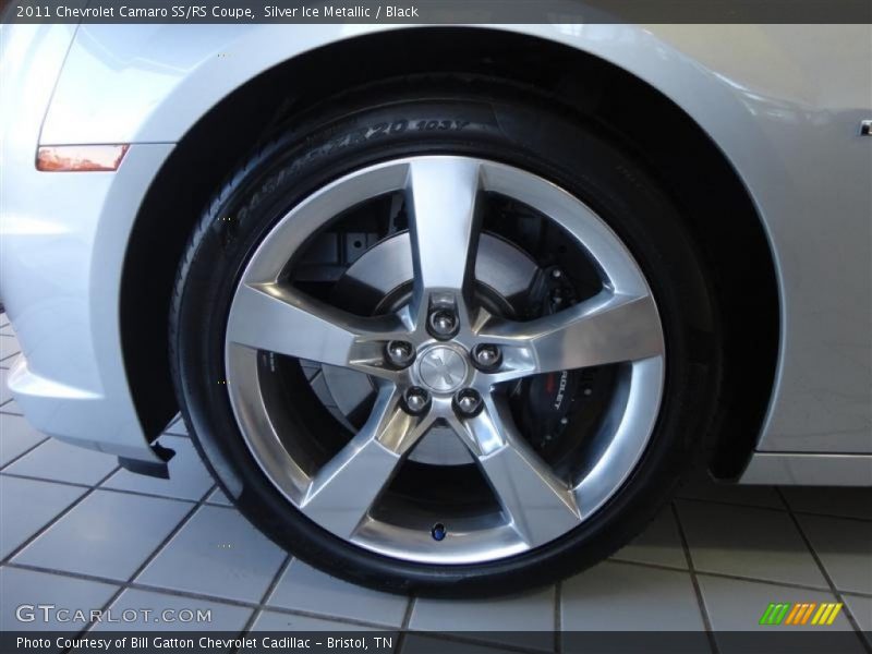 Silver Ice Metallic / Black 2011 Chevrolet Camaro SS/RS Coupe