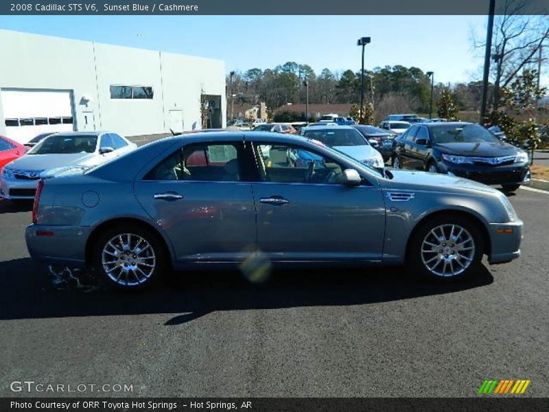 Sunset Blue / Cashmere 2008 Cadillac STS V6