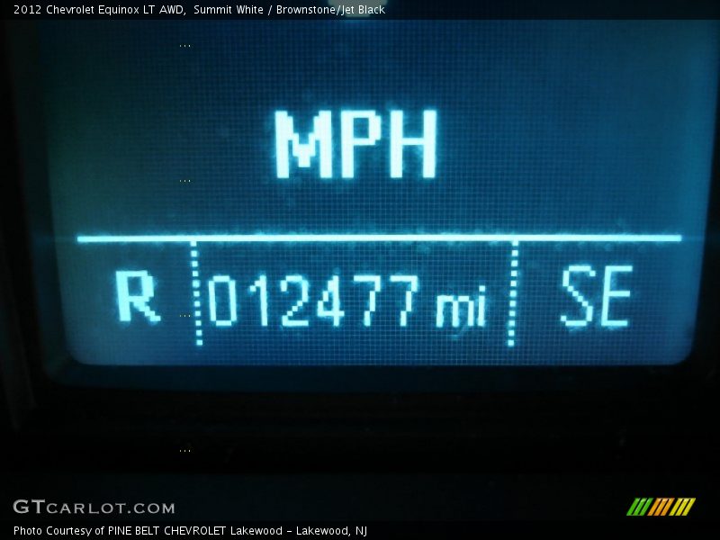 Summit White / Brownstone/Jet Black 2012 Chevrolet Equinox LT AWD