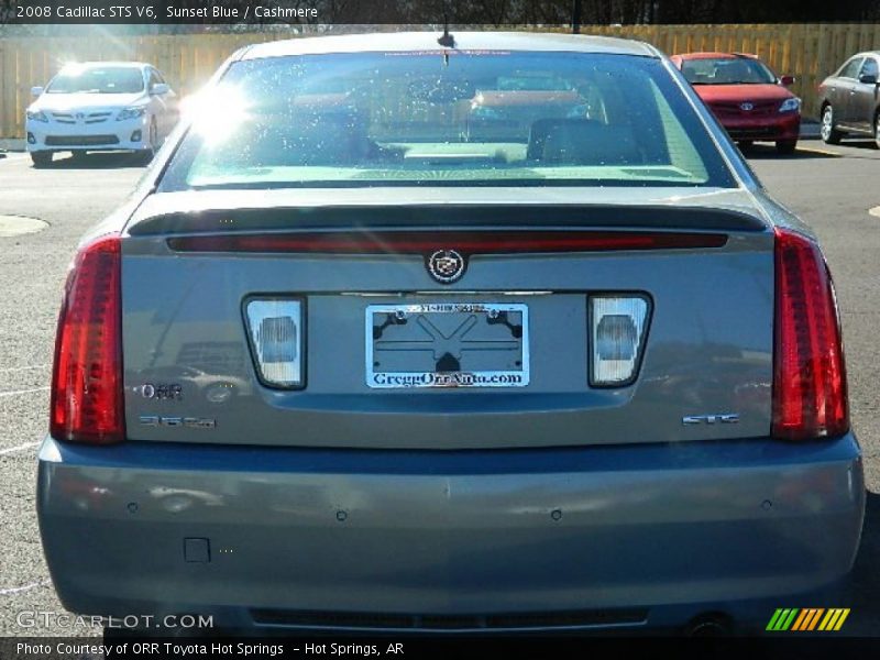 Sunset Blue / Cashmere 2008 Cadillac STS V6