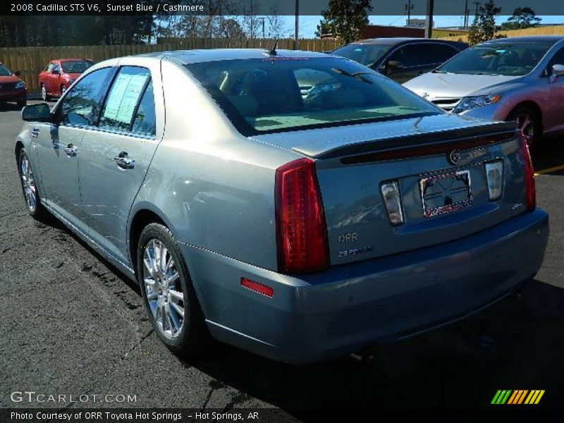 Sunset Blue / Cashmere 2008 Cadillac STS V6