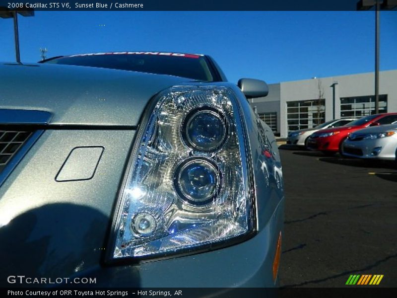 Sunset Blue / Cashmere 2008 Cadillac STS V6