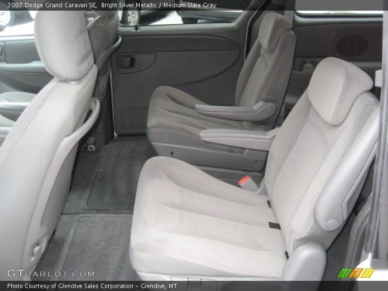 Bright Silver Metallic / Medium Slate Gray 2007 Dodge Grand Caravan SE