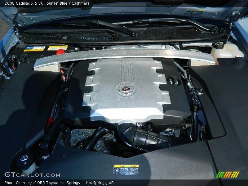 Sunset Blue / Cashmere 2008 Cadillac STS V6