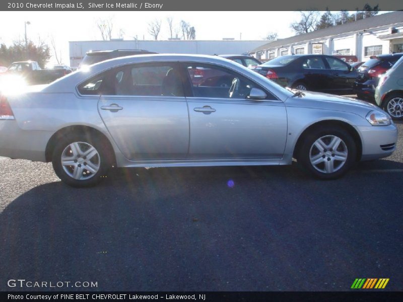 Silver Ice Metallic / Ebony 2010 Chevrolet Impala LS