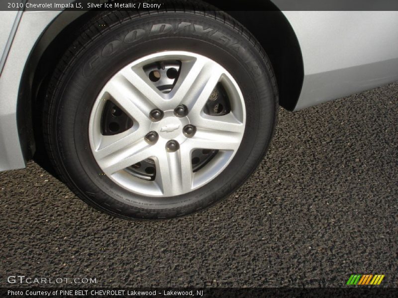 Silver Ice Metallic / Ebony 2010 Chevrolet Impala LS