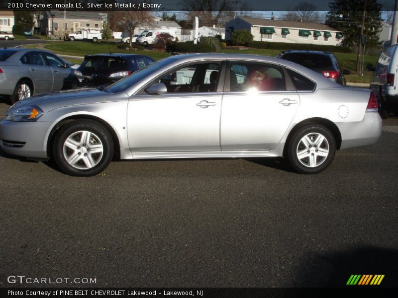 Silver Ice Metallic / Ebony 2010 Chevrolet Impala LS