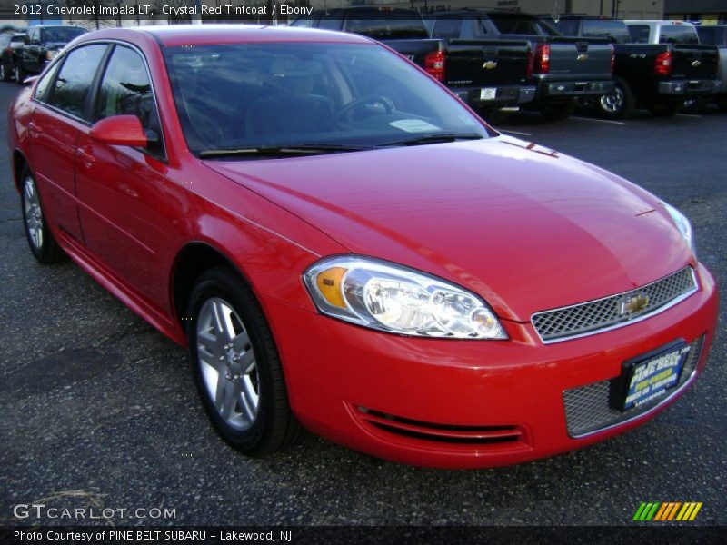Crystal Red Tintcoat / Ebony 2012 Chevrolet Impala LT