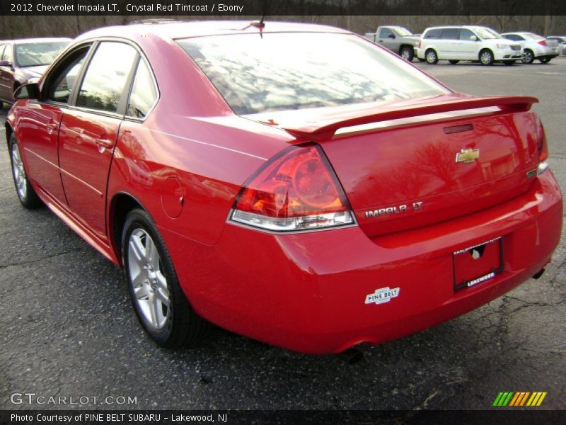 Crystal Red Tintcoat / Ebony 2012 Chevrolet Impala LT