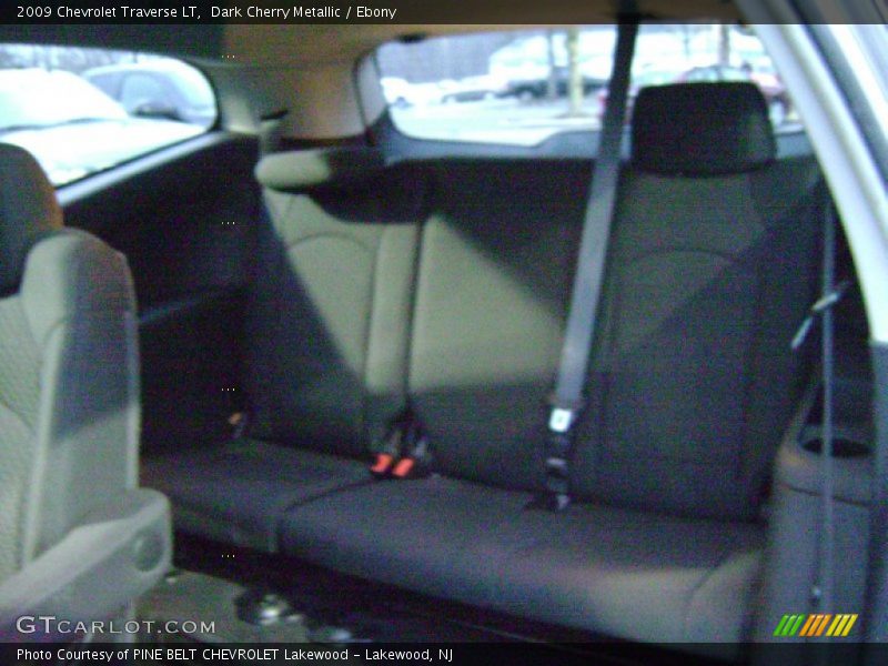Dark Cherry Metallic / Ebony 2009 Chevrolet Traverse LT