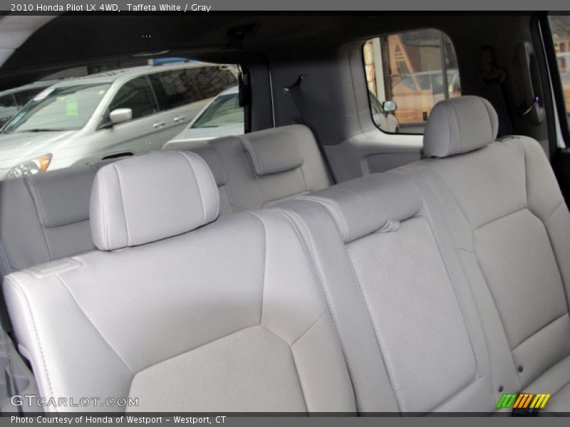 Taffeta White / Gray 2010 Honda Pilot LX 4WD