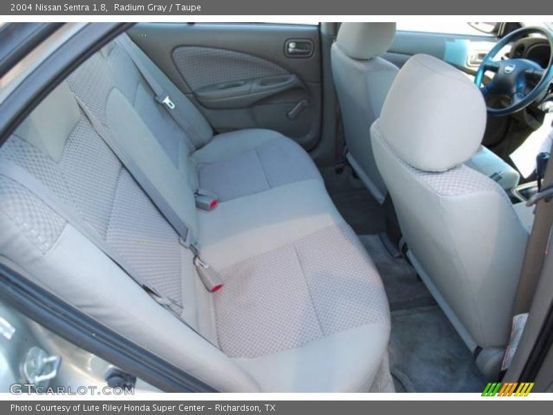 Radium Gray / Taupe 2004 Nissan Sentra 1.8