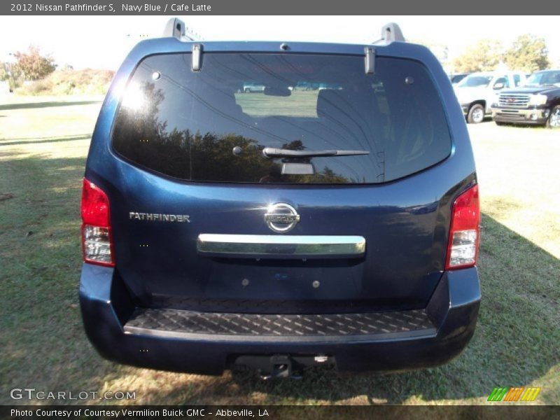 Navy Blue / Cafe Latte 2012 Nissan Pathfinder S