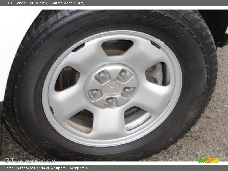 Taffeta White / Gray 2010 Honda Pilot LX 4WD