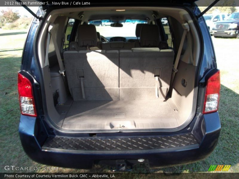 Navy Blue / Cafe Latte 2012 Nissan Pathfinder S