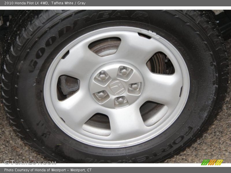 Taffeta White / Gray 2010 Honda Pilot LX 4WD