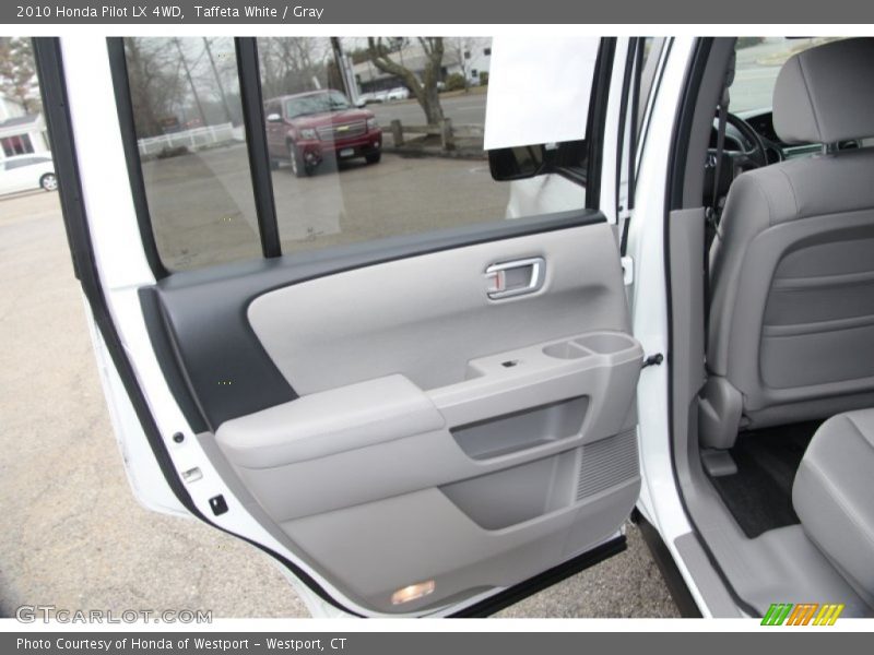 Taffeta White / Gray 2010 Honda Pilot LX 4WD
