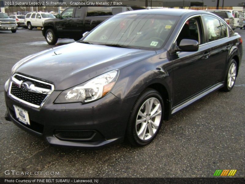 Graphite Gray Metallic / Black 2013 Subaru Legacy 2.5i Premium