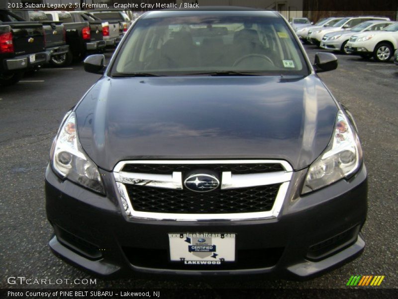 Graphite Gray Metallic / Black 2013 Subaru Legacy 2.5i Premium