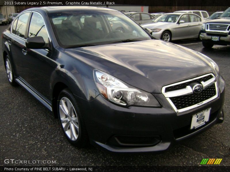 Graphite Gray Metallic / Black 2013 Subaru Legacy 2.5i Premium